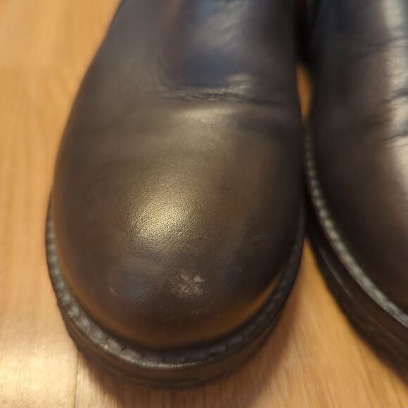 Eric Michael Ankle Boot Bootie Womens EU 38 US 7-7.5 Gray Side Zip Leather - Picture 3 of 9